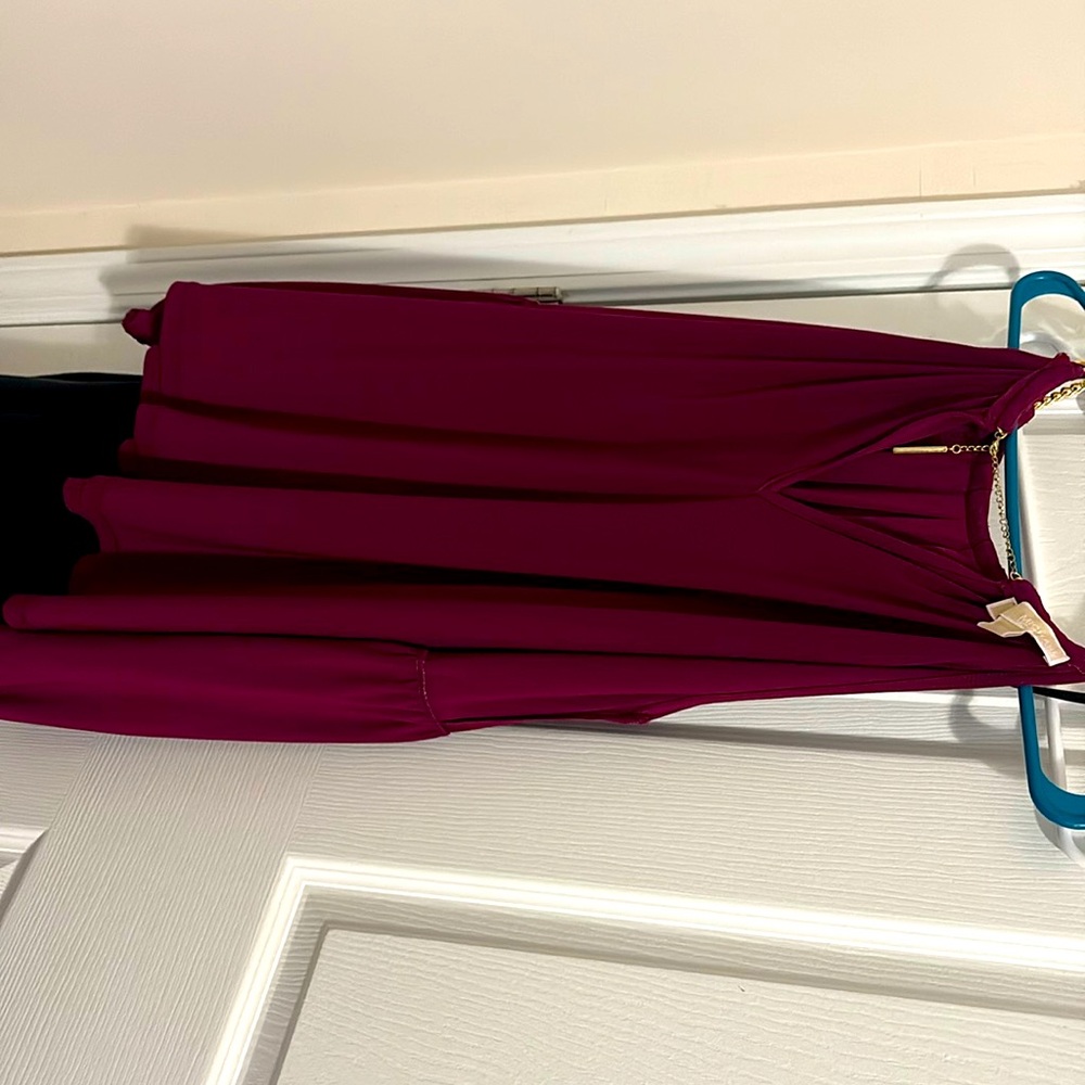 MICHAEL Michael Kors Burgundy Sleeveless Top